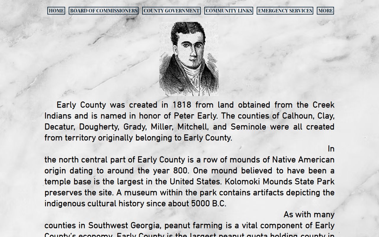 Early County criminal records courthouse history